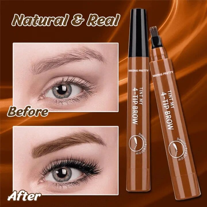 Microblading 4-Tips Eyebrow Pen - Image 2