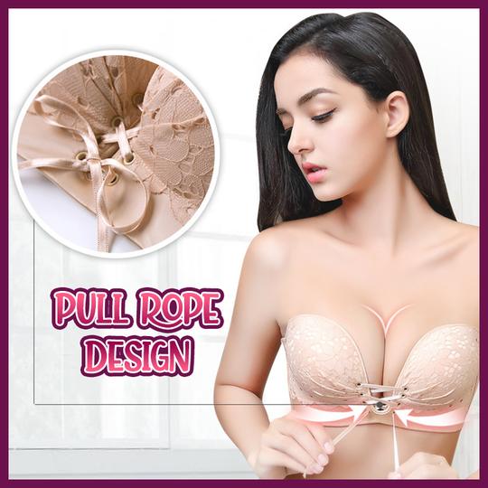 Drawstring Instant Pushup Bra - Image 2