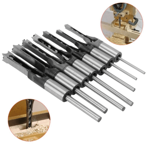 Square Hole Saw Mortise Chisel Wood Drill - Image 3