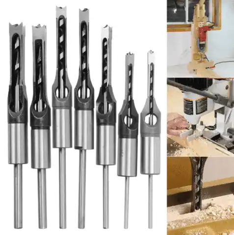 Square Hole Saw Mortise Chisel Wood Drill - Image 6