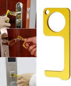 EDC Brass Antimicrobial Door Opener And Stylus