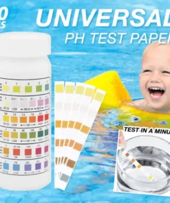 Universal pH Test Paper Strips (50 PCS)