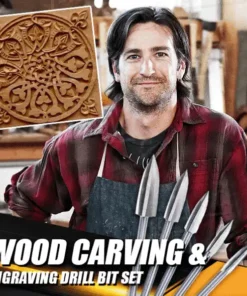 Wood Carving & Engraving Drill Bit Set