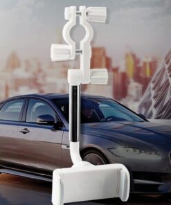 Phone Mount,360º Retractable Rearview Phone Mount