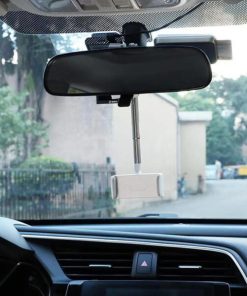 Phone Mount,360º Retractable Rearview Phone Mount