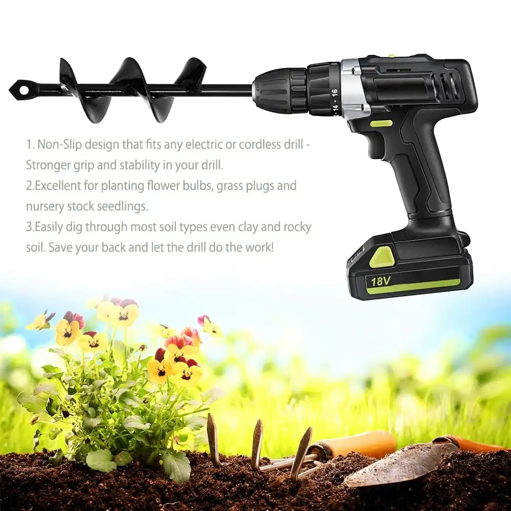 Garden Spiral Hole Drill Planter - Image 2