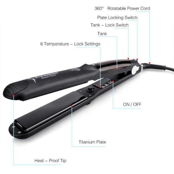 Professional Steam Hair Straightener - Image 2