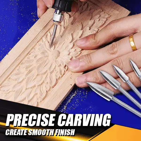 Wood Carving & Engraving Drill Bit Set - Image 2