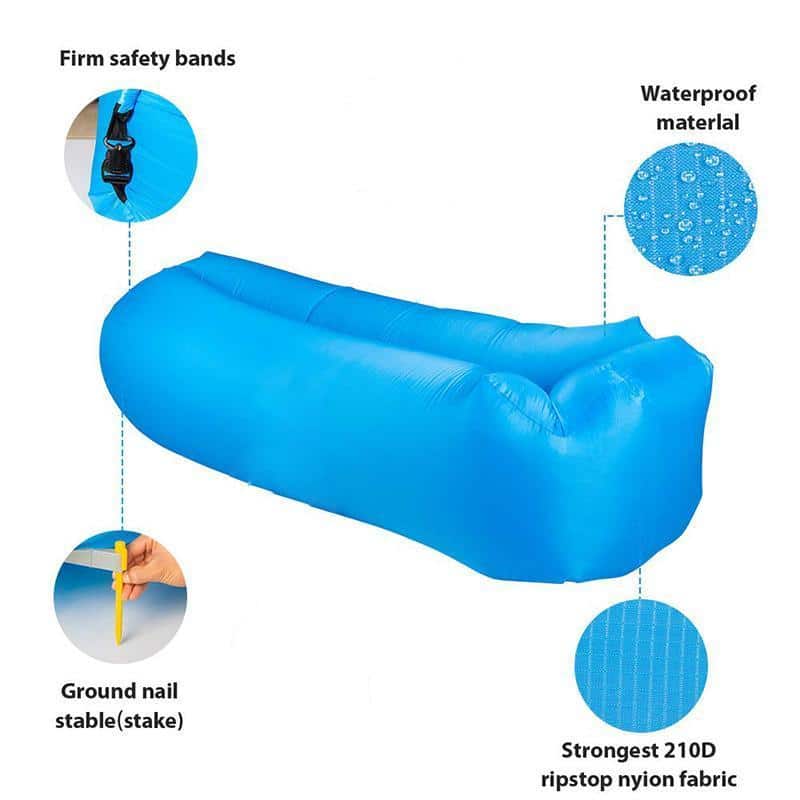 Inflatable Lounger Air Sofa - Image 2
