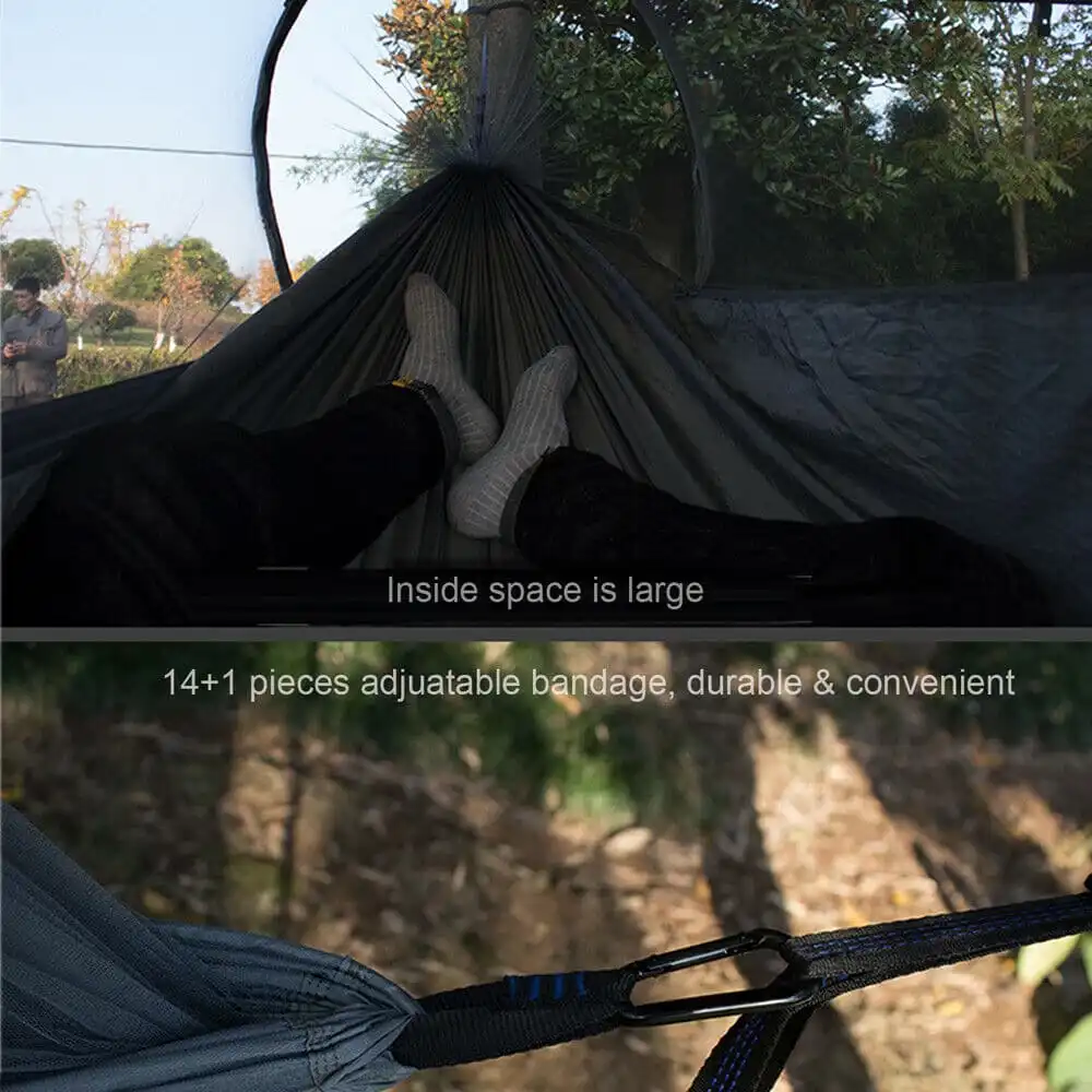 Netted Camping Hammock - Image 2