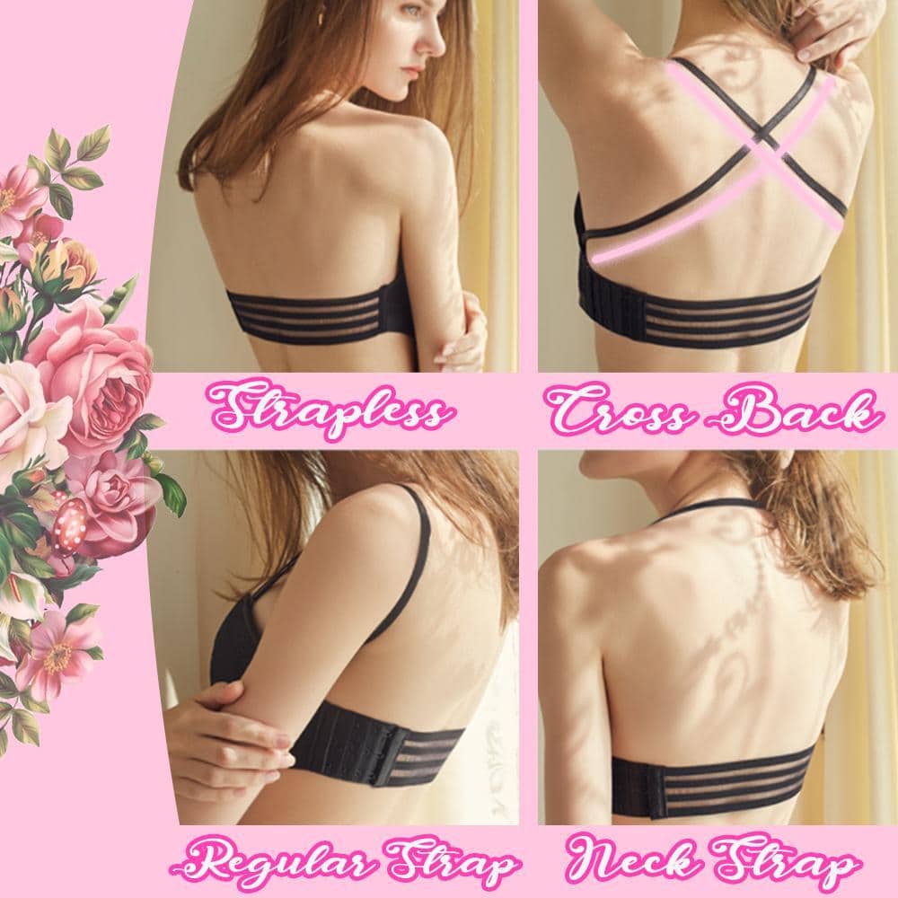 Drawstring Strapless Bra - Image 2