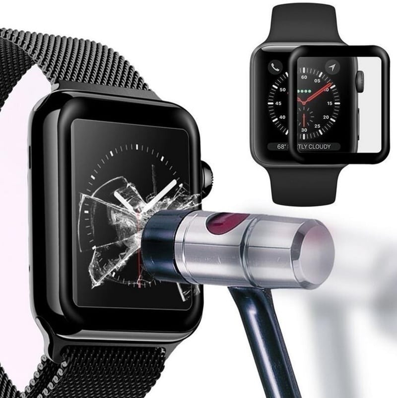 3D Curved Tempered Glass For Apple Watch - Image 4