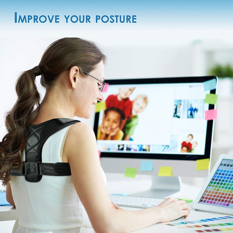 Posture Adjustable Corrector Therapy Back Brace - Image 4