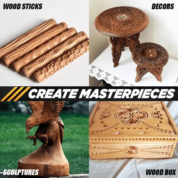 Wood Carving & Engraving Drill Bit Set - Image 4