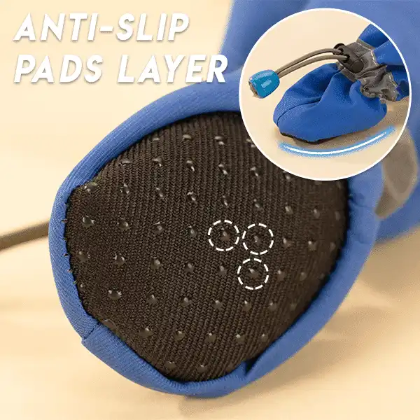 Adjustable Non-Slip Pets Cover Shoes (4 PCS) - Image 5
