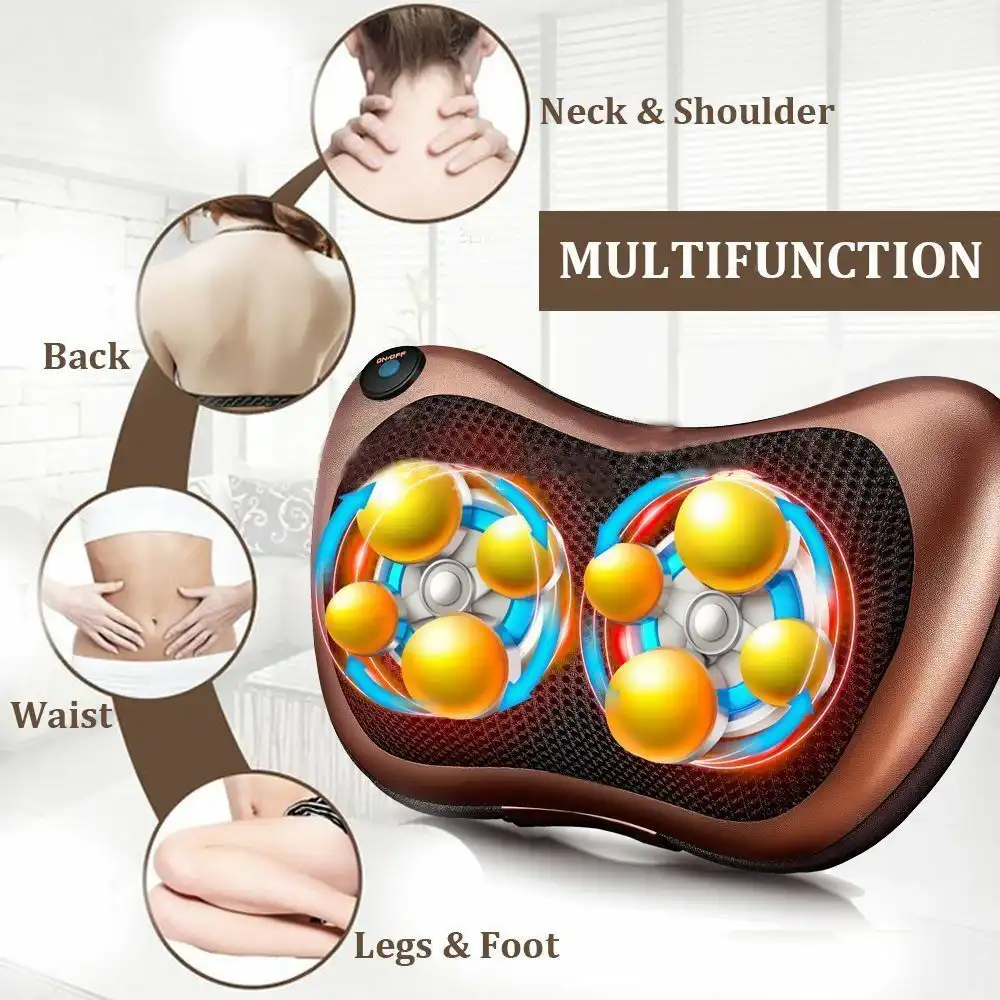 Shiatsu Pillow Massager With Heat - Image 4