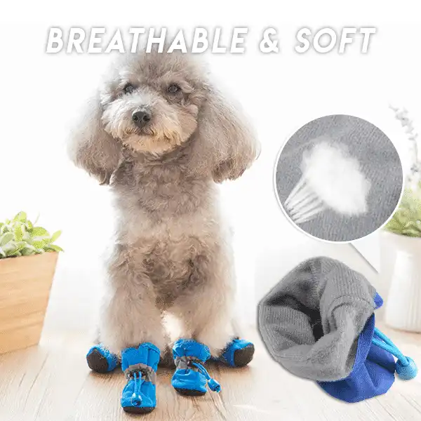 Adjustable Non-Slip Pets Cover Shoes (4 PCS) - Image 6