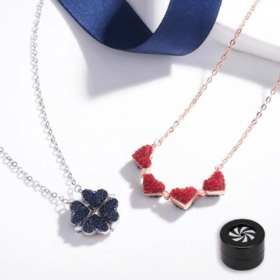 4-1 Lucky Leaf Clover Necklace - Image 6