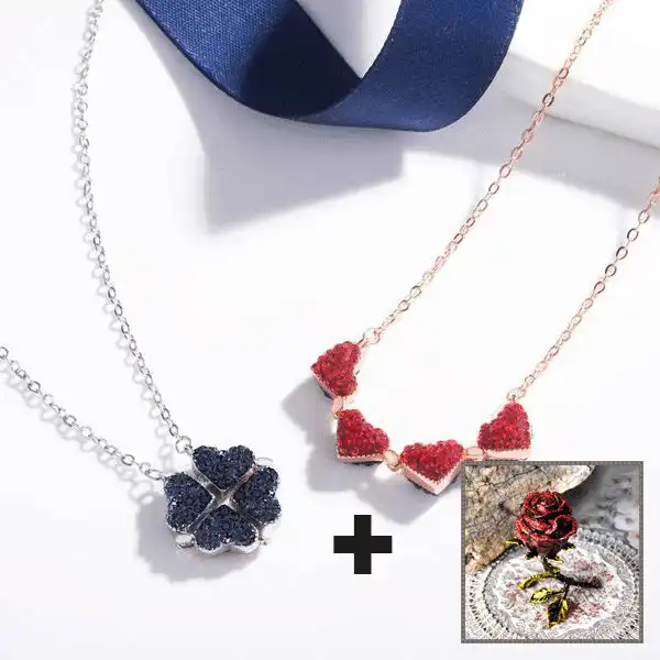 4-1 Lucky Leaf Clover Necklace - Image 7