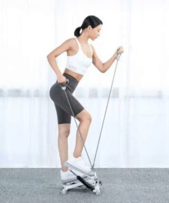 Mini Stepper With Resistance Bands