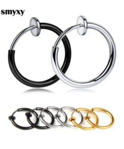 Unisex Retractable Stainless Steel Hoop