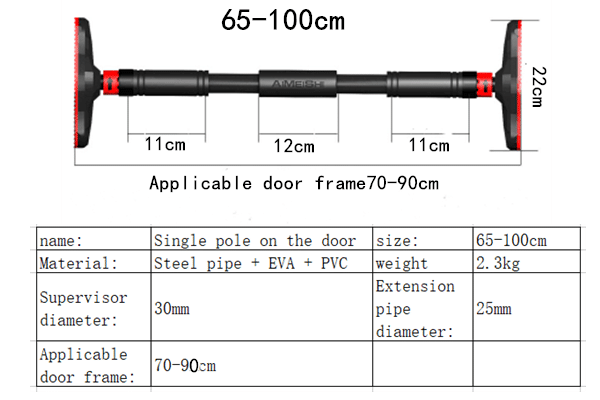 Home Gym Door Horizontal Bar