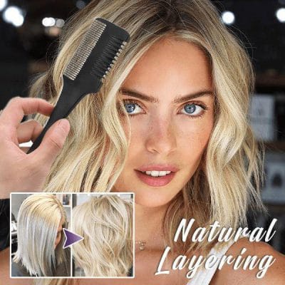 2 In 1 Easy-Style Razor Comb,Hair razor comb,Razor Comb,hair trimming comb