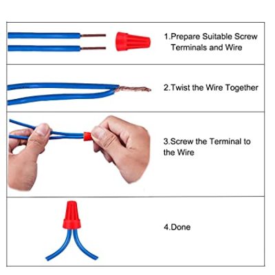 158PCS Electrical Wire Connectors