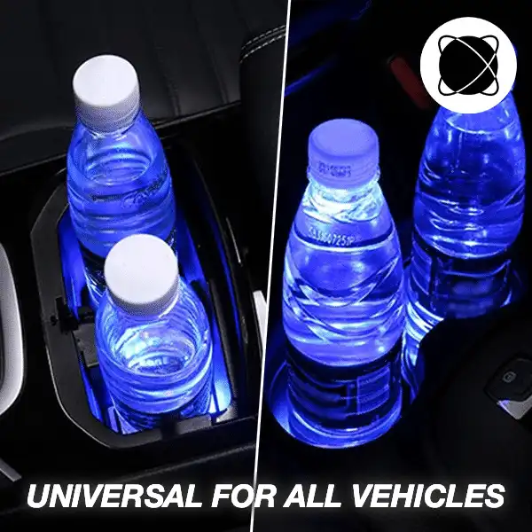 LED Car Cup Holder Pads - Image 4