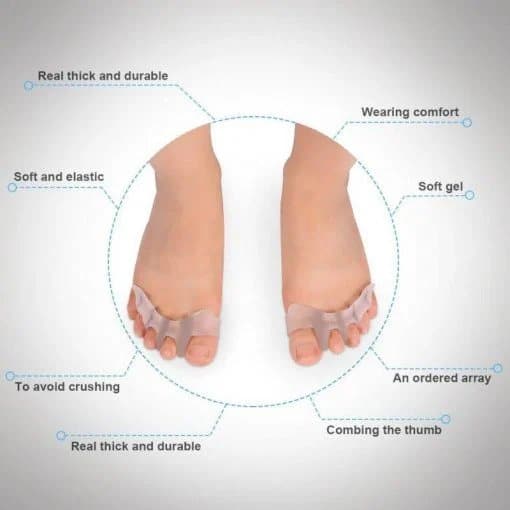 Silicone Toe Corrector and Separator - Image 6