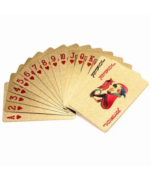 Playing Cards,Cards,Gold Foil Cards,Gold Foil,Gold Foil Playing