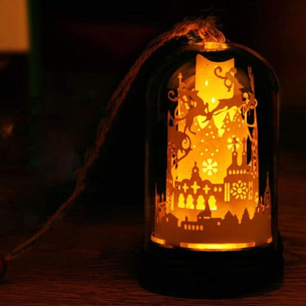DIY Light n’ Shadow Paper Night Lamp - Image 2