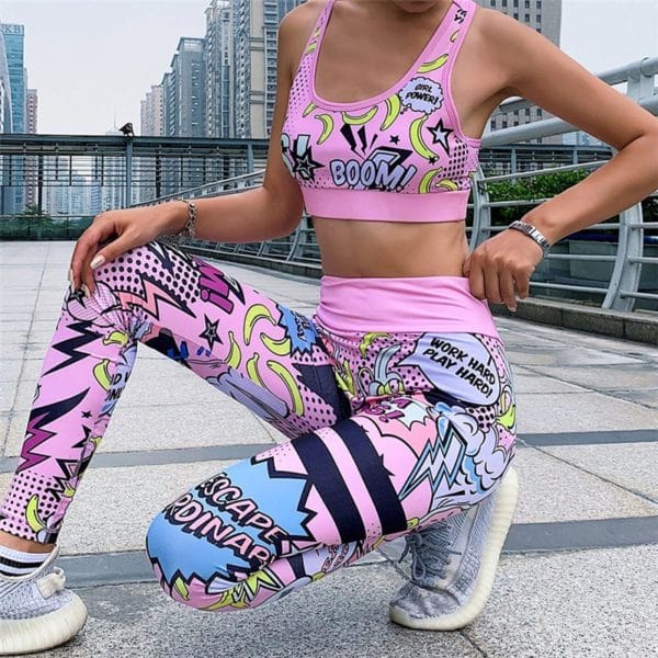 Women Digital Printing Leggings - Image 3