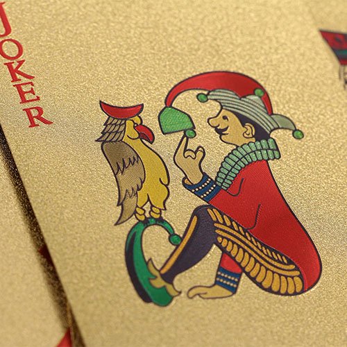 Gold Foil Playing Cards - Image 5
