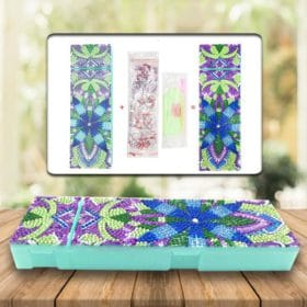 DIY Diamond Embroidery Pencil Case