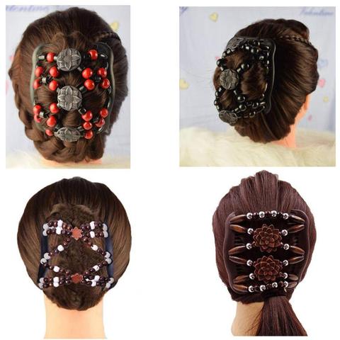 Magic Hair Comb Magic Hair Comb Bun Maker Easy Updo 5 Pack
