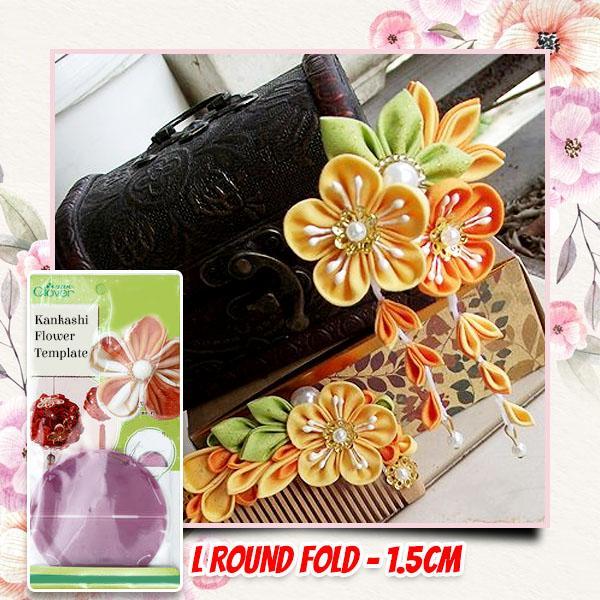 DIY Kanzashi Flower Template - Image 10