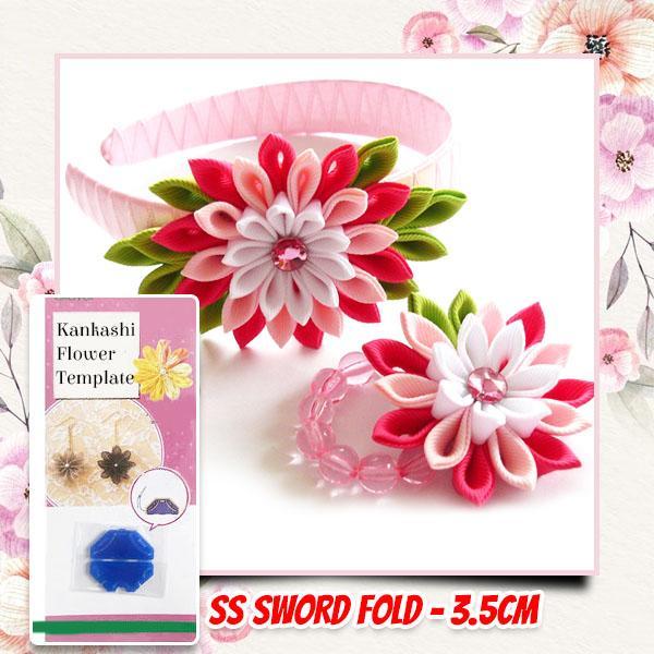 DIY Kanzashi Flower Template - Image 11