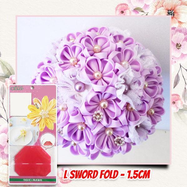 DIY Kanzashi Flower Template - Image 12