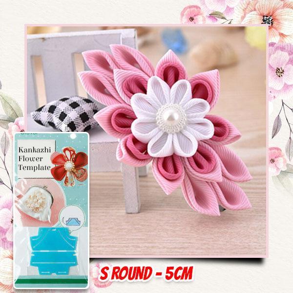 DIY Kanzashi Flower Template - Image 13