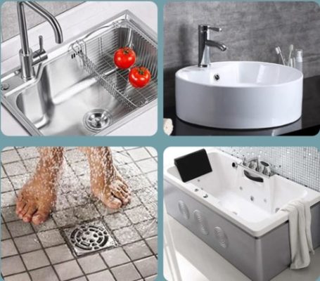 Disposable Filter Floor Drain Sticker