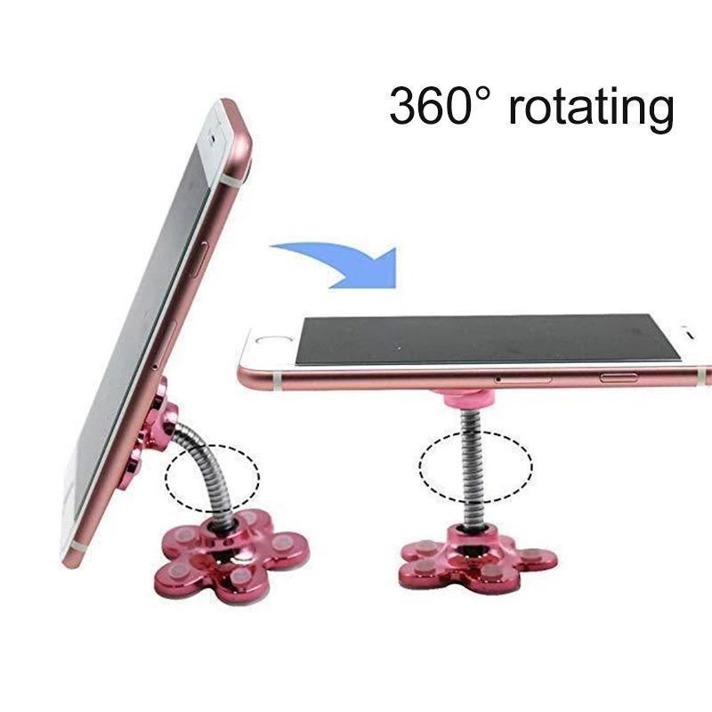 360° Flower Suction Phone Holder - Image 3