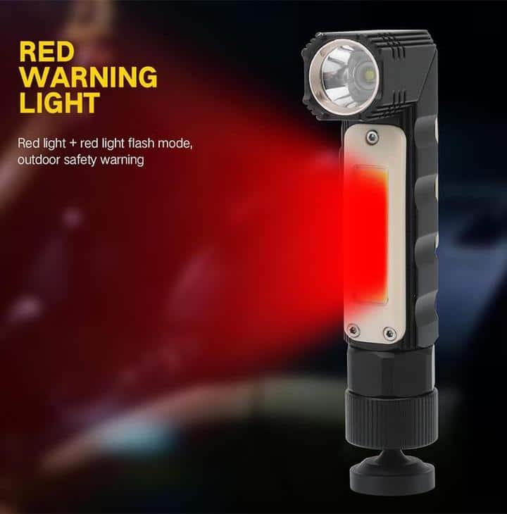 Multifunctional 360-degree Magnet Anti-fall Flashlight - Image 4