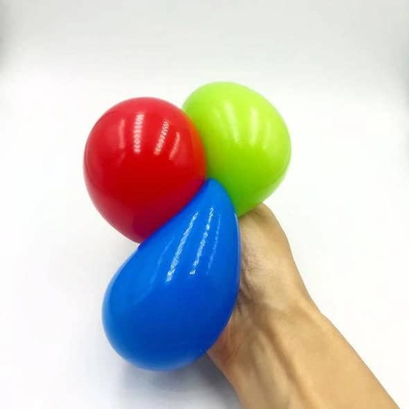 Florescent Sticky Stress Reliever Balls - Image 6