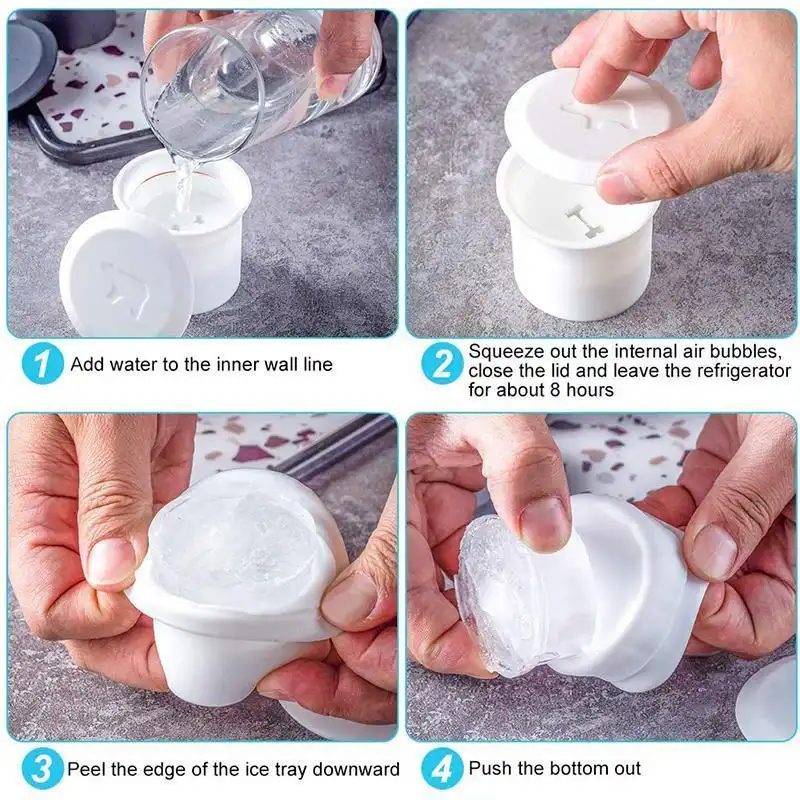 Polar Bear and Penguin Shape Ice Cube Molds - Image 5