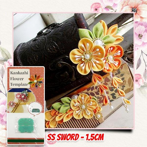 DIY Kanzashi Flower Template - Image 5