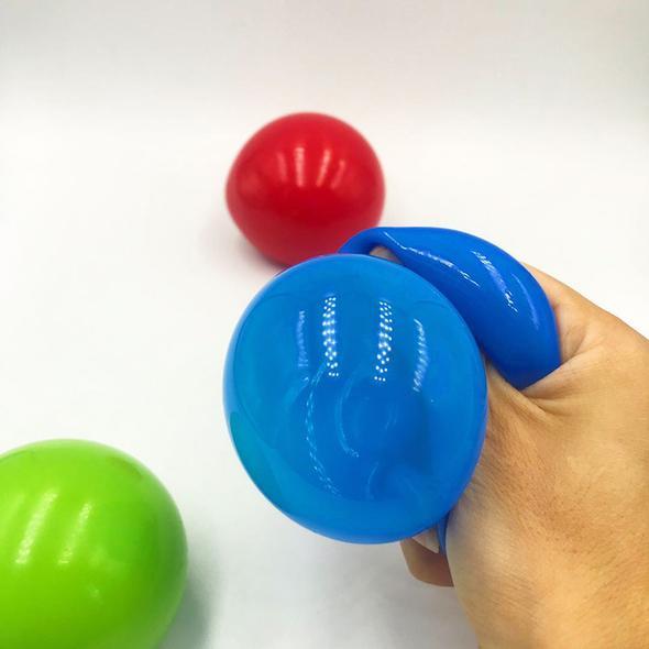 Florescent Sticky Stress Reliever Balls - Image 5