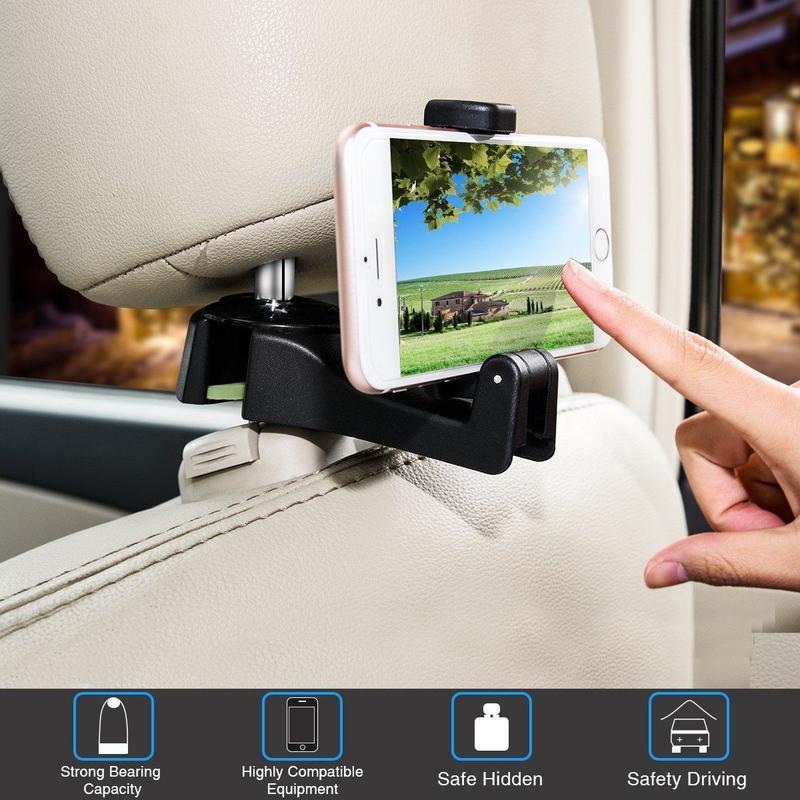Headrest Bracket Car Hook - Image 6