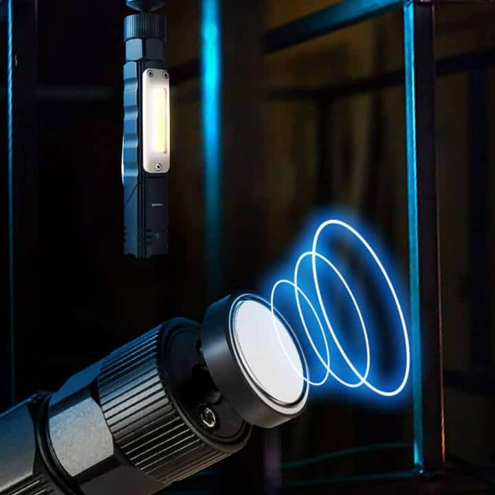 Multifunctional 360-degree Magnet Anti-fall Flashlight - Image 6