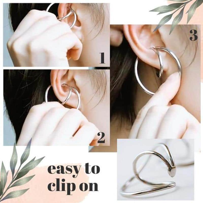 Geometry Earring Ear Clip - Image 6